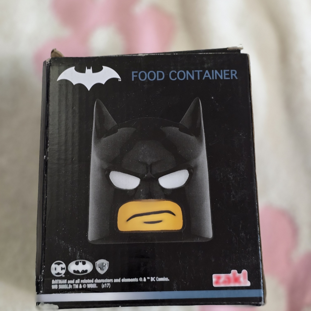 Zak! Designs Batman Food Container - Black